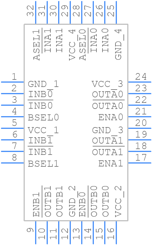 MAX9392EHJ+ - Analog Devices - PCB symbol