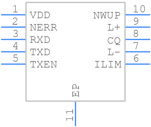 CCE45030VLDO - Renesas Electronics - PCB symbol