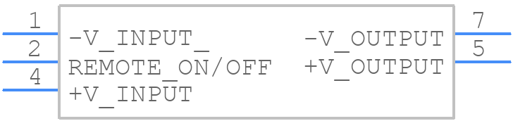 ITU0348S05 - XP POWER - PCB symbol