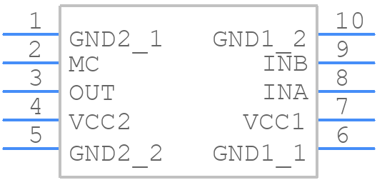BM60016FV-CE2 - ROHM Semiconductor - PCB symbol