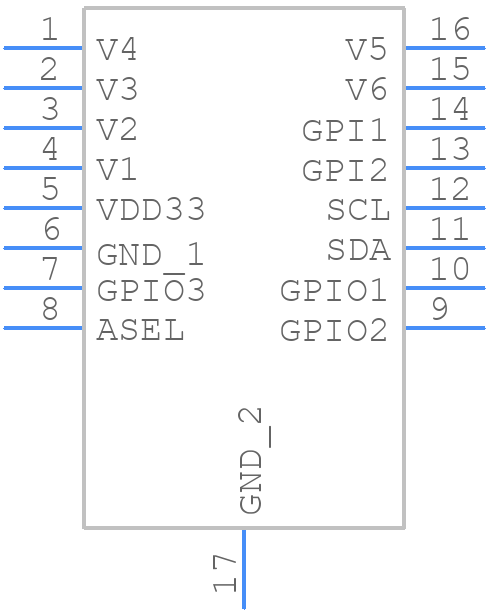 LTC2933IDHD#TRPBF - Analog Devices - PCB symbol