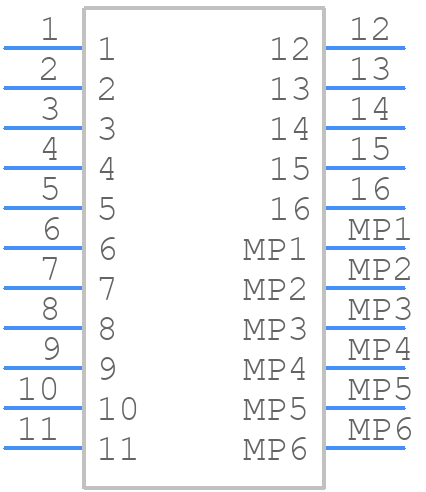 5052741642 - Molex - PCB symbol
