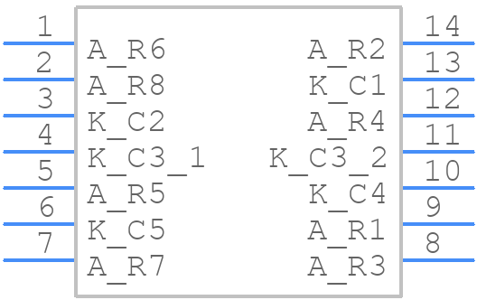 TC24-11CGKWA - Kingbright - PCB symbol