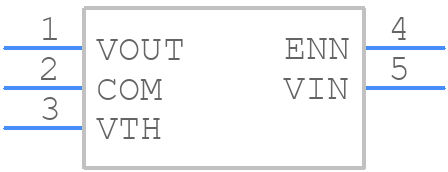 IRS25751LPBF - Infineon - PCB symbol