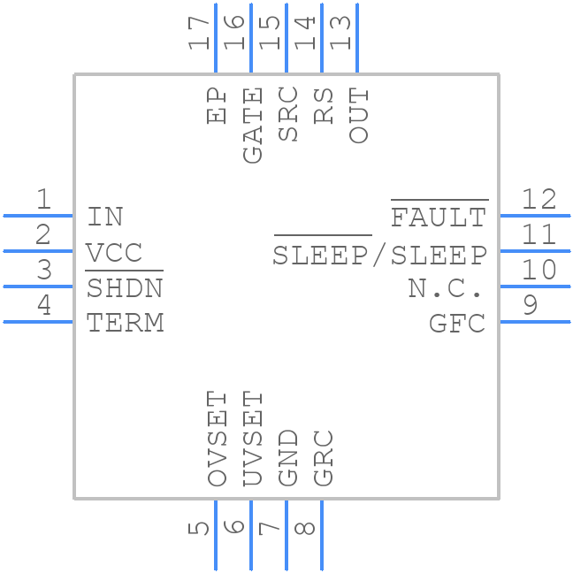 MAX16141AAF/V+ - Analog Devices - PCB symbol
