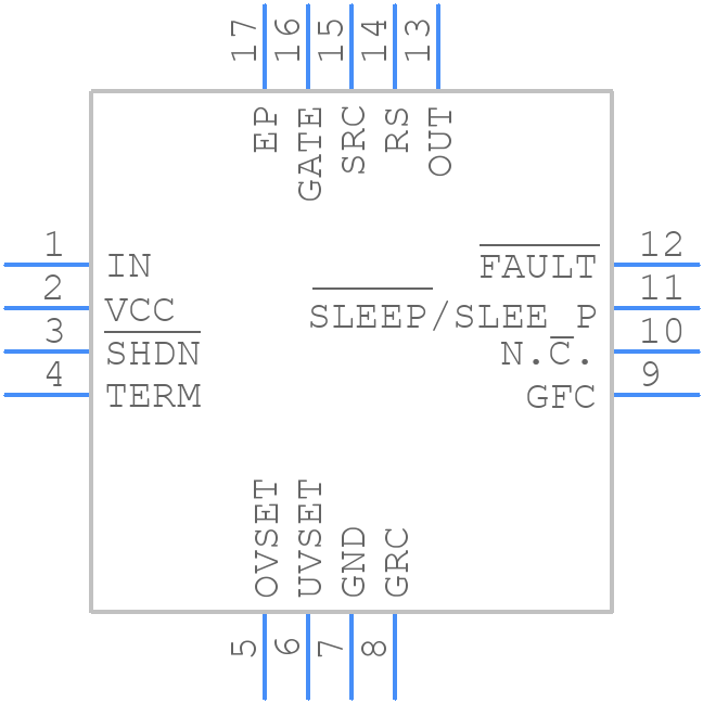 MAX16141AAF/V+T - Analog Devices - PCB symbol