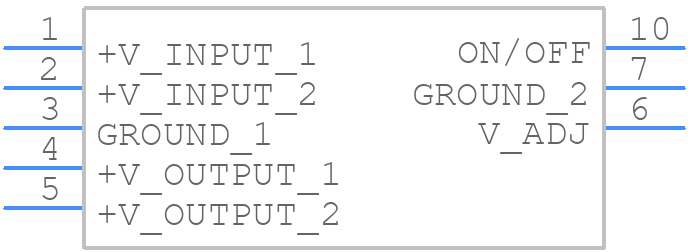 AMSRL1-783.3JZ - aimtec - PCB symbol