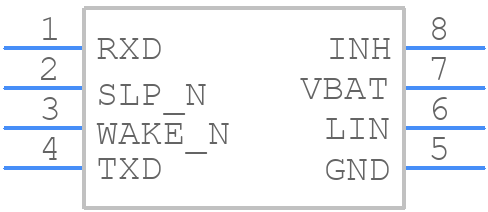 TJA1021T/10 - NXP - PCB symbol