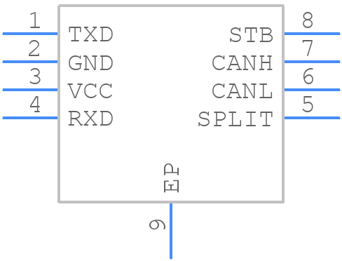 TJA1049TK - NXP - PCB symbol