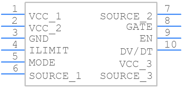 MP5016GQH-L-Z - Monolithic Power Systems (MPS) - PCB symbol