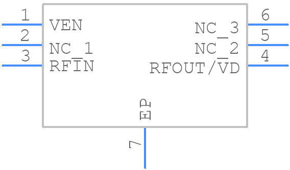 GRF4002 - Guerrilla RF - PCB symbol