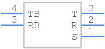 RA49B11 - Switchcraft - PCB symbol