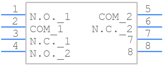 PN22LESA03QE - LITTELFUSE - PCB symbol