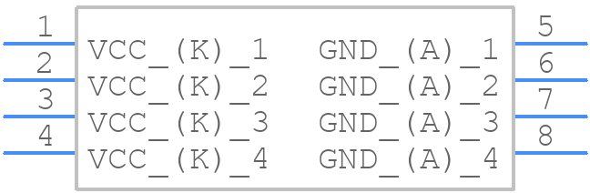 NSPU5132MUTBG - onsemi - PCB symbol