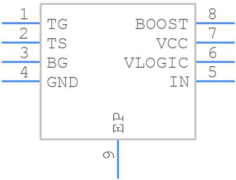 LTC4449IDCB#TRMPBF - Analog Devices - PCB symbol