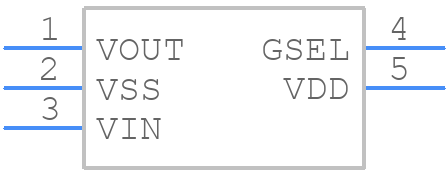 MCP6G01T-E/OT - Microchip - PCB symbol