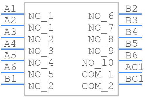 MRK206-CE - NKK Switches - PCB symbol