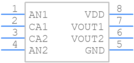 ACPL-K75T-500E - Avago Technologies - PCB symbol