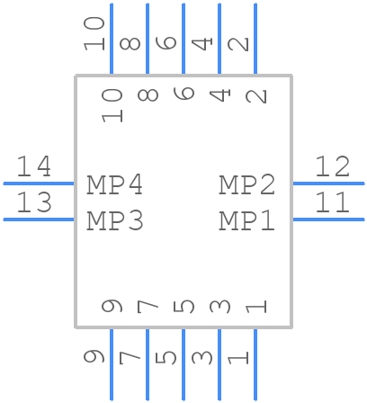 AXE510124 - Panasonic - PCB symbol