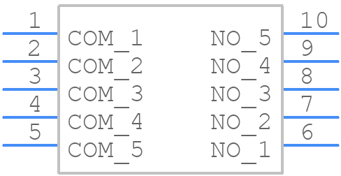 DMR-05-T-V-T/R - Diptronics - PCB symbol