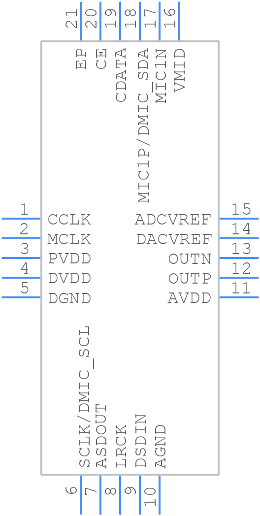 ES8311 - Everest - PCB symbol