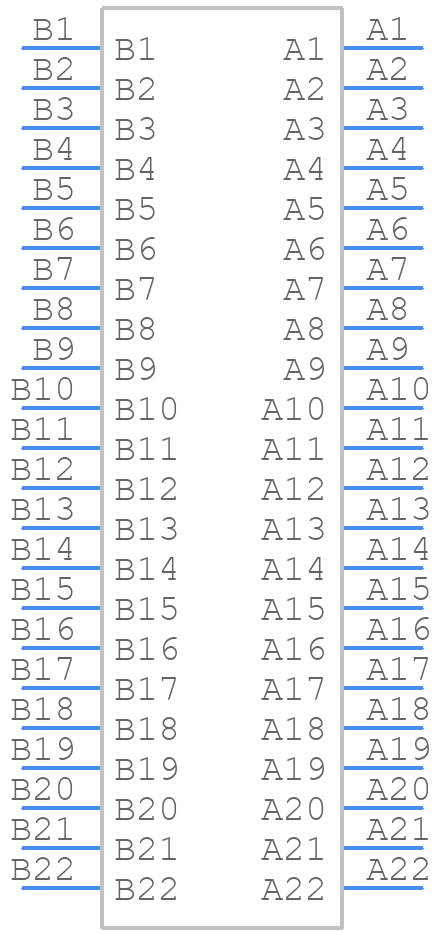 341-044-520-201 - EDAC - PCB symbol