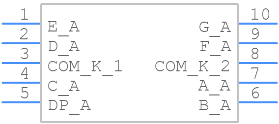 157136S12701 - Würth Elektronik - PCB symbol