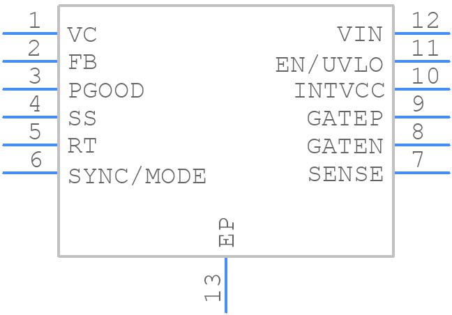 LT8357JMSE#TRPBF - Analog Devices - PCB symbol