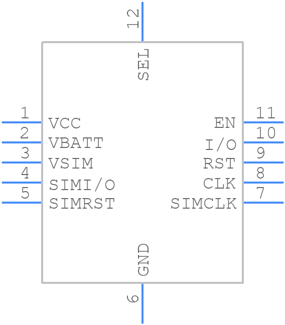 TXS4555RUTR - Texas Instruments - PCB symbol