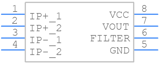 MT9223-50BR5 - Magntek - PCB symbol