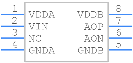 SI8931D-IS4 - Skyworks - PCB symbol