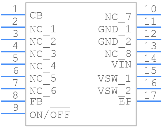 LM2674LDX-5.0/NOPB - Texas Instruments - PCB symbol