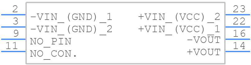 TEN 3-2410 - Traco Power - PCB symbol