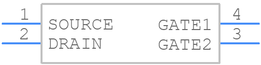 BF904,215 - NXP - PCB symbol