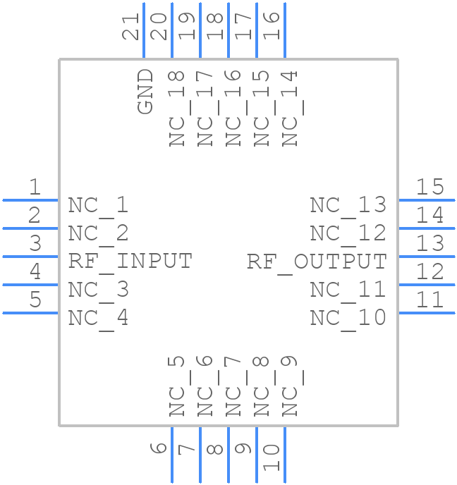 QPP0100SR - Qorvo - PCB symbol