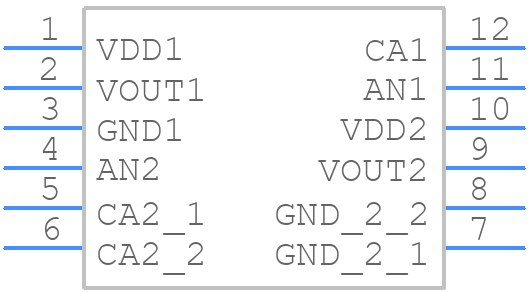 ACFL-6211T-000E - Avago Technologies - PCB symbol