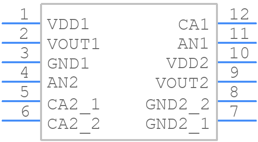 ACFL-6211T-500E - Avago Technologies - PCB symbol