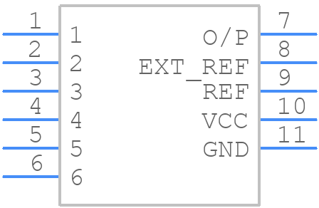 CSNX25 - Honeywell - PCB symbol