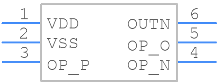 TTY020 - TONTEK - PCB symbol