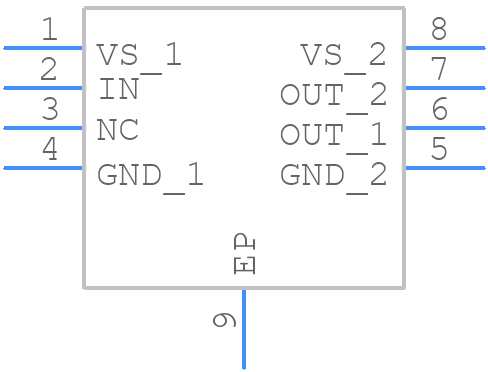 MIC4120YME-TR - Microchip - PCB symbol