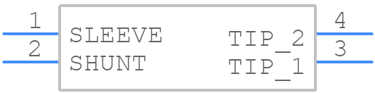 RASM742TRX - Switchcraft - PCB symbol