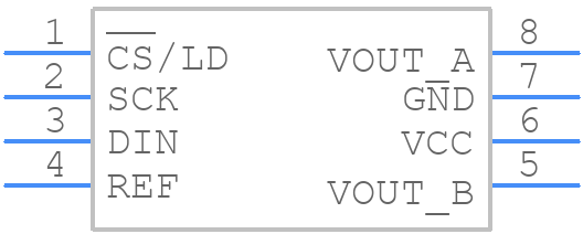 LTC1661IMS8#TRPBF - Analog Devices - PCB symbol