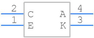 TCRT5000(L) - Vishay - PCB symbol