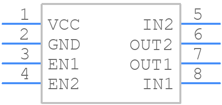 MP5095GJ-Z - Monolithic Power Systems (MPS) - PCB symbol