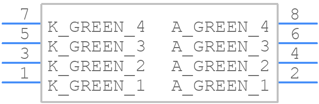 550-2204-004F - Dialight - PCB symbol