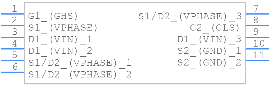 BSG0811ND - Infineon - PCB symbol
