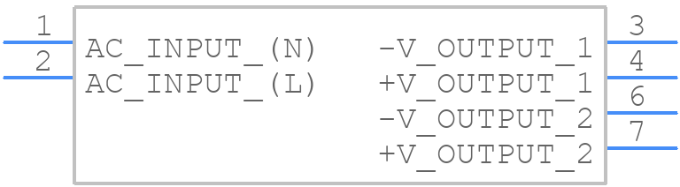 AME15-515DCJZ - aimtec - PCB symbol