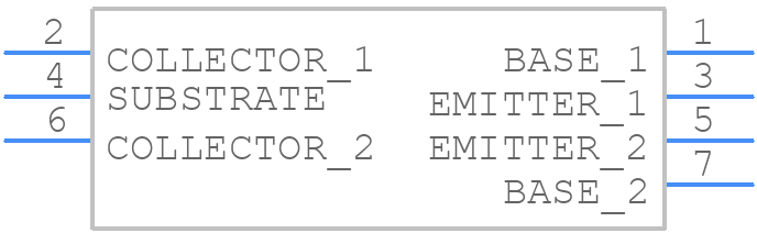 2SC3381-BL - Toshiba - PCB symbol