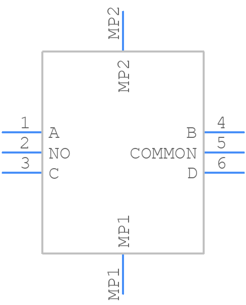 MT5-1L-V-T/R - Diptronics - PCB symbol