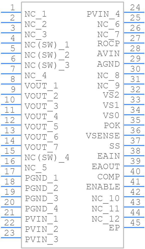 EN5335QI - Intel - PCB symbol